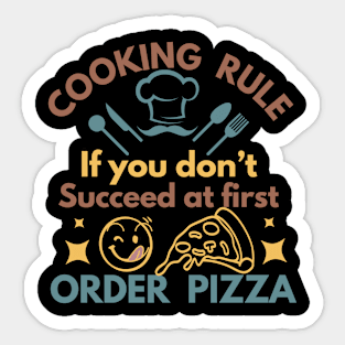 Funny Sarcastic Chef Saying Sticker